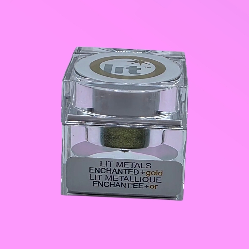 LIT Cosmetics Enchanted + Gold Metals Glitter Eyeshadow